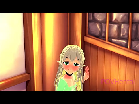 ❤️ (Spąstai) Elfų tarnaitė padeda nusiprausti veidą. ️ Anal video prie mūsų ☑
